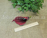 Голова кали 15см латексна, Бордова, фото 2