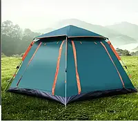 Палатка туристическая для отдыха 240х240х152 Тор! Палатка (водонепроницаемая)