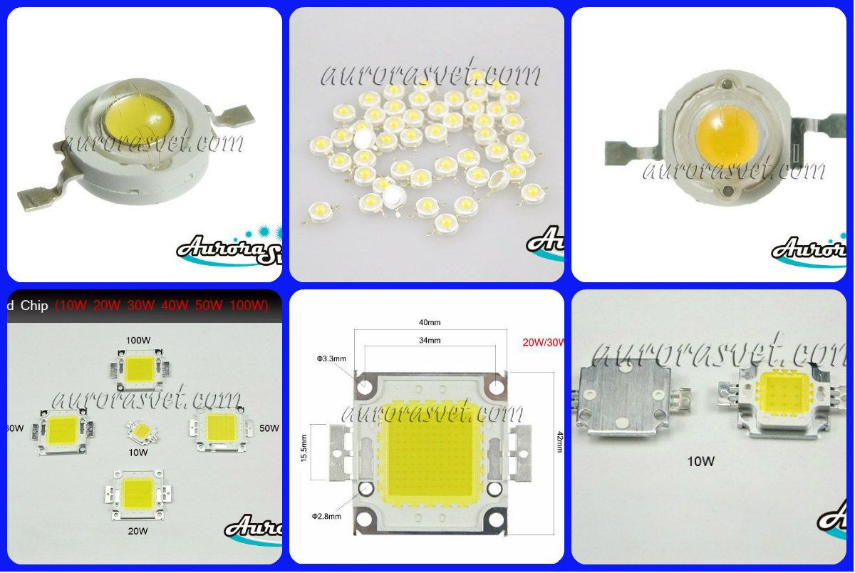 Светодиод 1W Теплый белый. LED диод. Светодиод LED. Диод. - фото 7 - id-p393935868