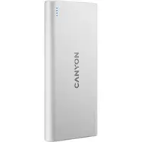 Внешний портативный аккумулятор Canyon PB-106 10000mAh White (CNE-CPB1006W)