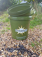 Відро для підгодовування Carp Bucket Green 11 litre Dynamite Baits (DY501)