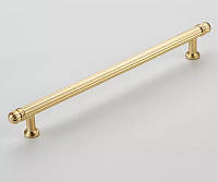 Ручка-скоба меблева Simplcity сучасна класика UC-0140-192-GM матове золото 192 мм