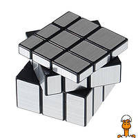 Зеркальный кубик "mirror cube", silver, детская игрушка, от 5 лет, YJ YJ8321