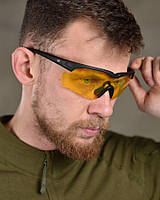 Штурмовые тактические очки 5.11 с линзами, армейские тактические очки для зсу, баллистические очк cg182