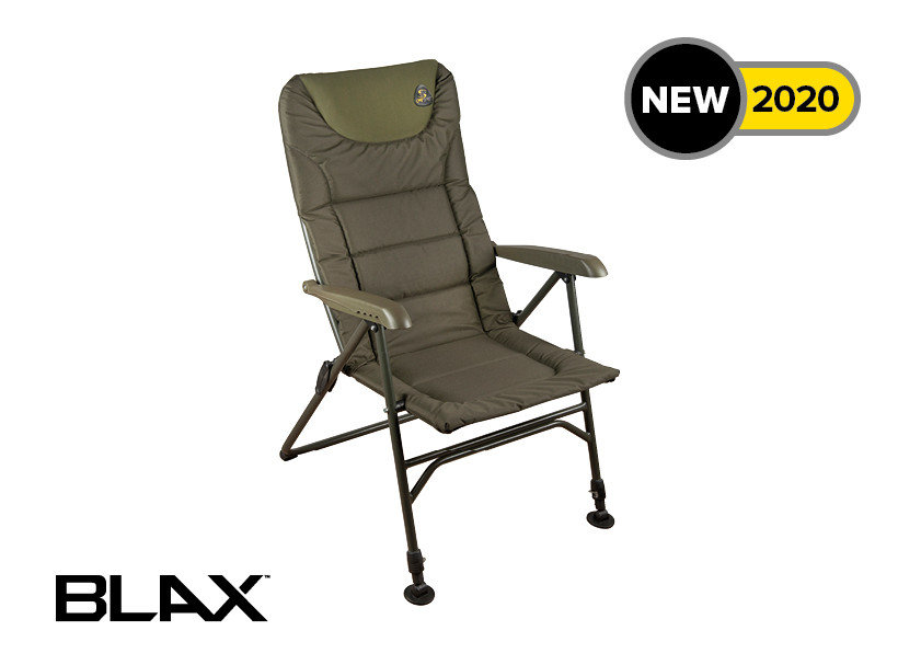 Крісло рибацьке з підлокотниками Carp Spirit BLAX CHAIR RELAX - ACS520038