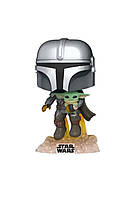 Фігурка Funko POP Mando and Baby Yoda 15см