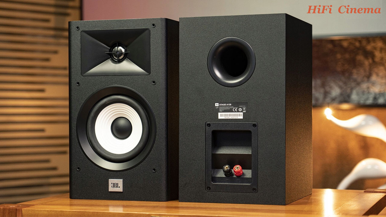 Полична акустична система JBL Stage A130 BLK