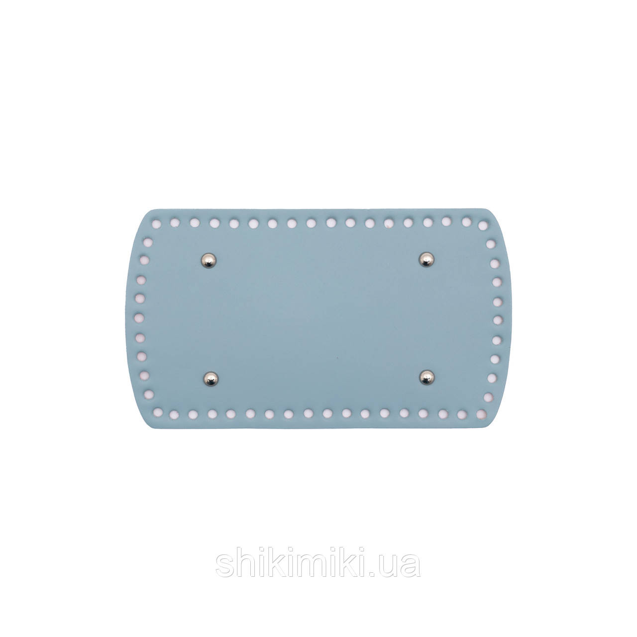 Дно закруглене з ніжками для сумки (23*13 см), колір Сіро-блакитний, фото 1