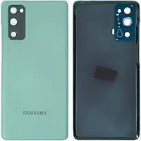 Задняя панель корпуса (крышка аккумулятора) для Samsung S20 FE G780 Cloud Mint, со стеклом камеры