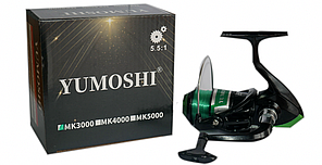 Котушка YUMOSHI MK3000 13п. GREEN пласт шпуля 5.5:1 з жилкою (YUM-MK3000)