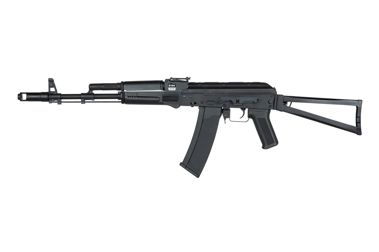 Страйкбольний автомат Калашнікова АКС-74 SA-J72 CORE BLACK [Specna Arms] (для страйкболу)