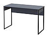 Стіл письмовий "Барт Лайт" 120х55х78 см. Графіт, фото 2