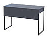 Стіл письмовий "Барт Лайт" 120х55х78 см. Графіт, фото 4