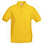 Дитяча жовта футболка поло (Преміум), фото 2