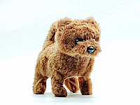 Мягкая игрушка Shantou собачка "Щенок" ходит гавкает 34534545