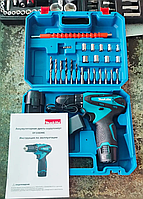 Аккумуляторный Шуруповерт Makita Оригинал 12 V Шуруповерт Макита, шуруповерт с набором Aver