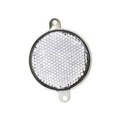 Катафот білий круглий МТЗ, ЮМЗ