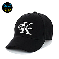 Кепка бейсболка с вышивкой - Calvin Klein / Кельвин Кляйн S/M Черный