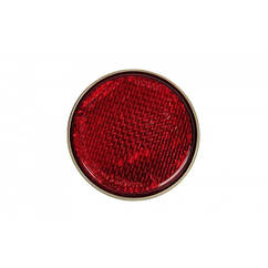 Червоний катафот ЮМЗ круглий