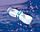 Окуляри для плавання Leacco one size Синій з білим 13337, фото 3