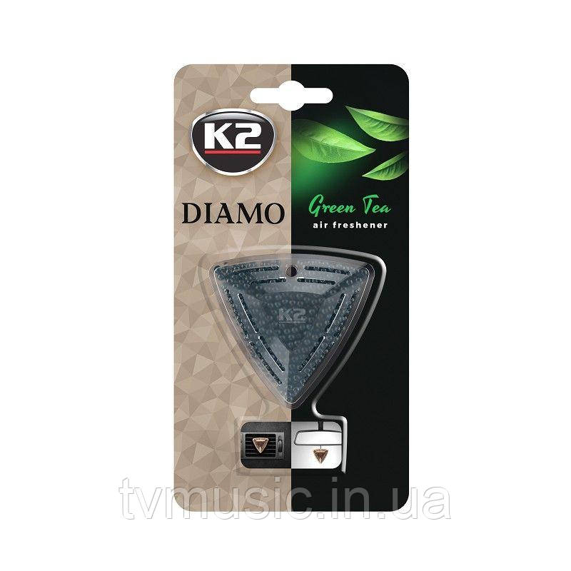 Ароматизатор в машину K2 Diamo Green Tea (V88ZHE), фото 1