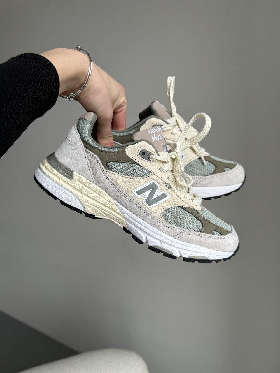Кросівки чоловічі сірі New Balance 993 Gey Beige Khaki (16149)