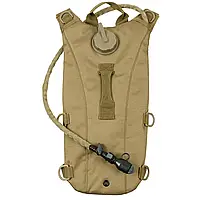 Тактический гидратор-рюкзак MFH «Extreme» 2.5L Coyote. Гибратор рюкзак для воды 2.5 Л.