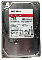 Жесткий диск HDD 2TB 5400rpm 128MB SATA III 3.5 Toshiba P300 HDWD220UZSVA 1SC9H