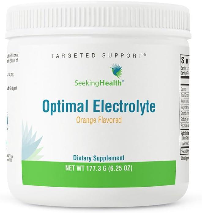 Seeking Health Optimal Electrolyte Orange / Оптимальні електроліти апельсиновий смак 177,3 г