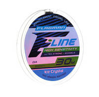 Леска FLAGMAN F-LINE Ice Crystal 30м 0.20мм