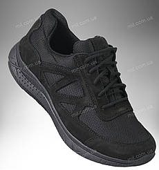 Тактичні демісезонні кросівки / військове шкіряне взуття ENIGMA Stimul (black)