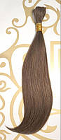 Натуральные волосы для наращивания в срезе 45 см, 100 г, #8 Пепельно-Русый