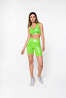 Женский спортивный комплект (Велосипедки и Топ) Designed for Fitness Luminas Kiwi XS PR, код: 6627356