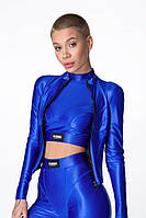 Спортивная женская кофта рашгард Designed for Fitness Vogue Electric XS S Синий EJ, код: 7433883
