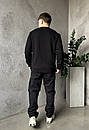 Повсякденний чорний світшот Staff black basic, фото 3