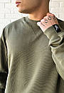 Світшот кольору хакі Staff khaki basic, фото 4