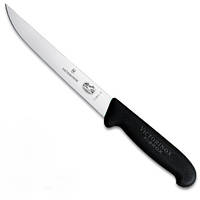 Нож кухонный разделочный Victorinox Fibrox 18 см, черный