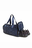 Жіноча спортивна сумка Designed for Fitness DF MILITARY BLUE one size NC, код: 6627676
