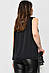 Блуза жіноча без рукавів чорного кольору 173774M, фото 3
