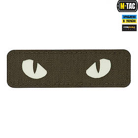 Нашивка Cat Eyes Laser Cut Ranger Green/GID