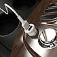 Автомобільний зарядний пристрій BOROFONE BZ8 MaxRide Dual Port Car Charger White, фото 5