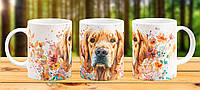 Чашка с принтом кружка с принтом собака лабрадор ретривер подарок собачнику