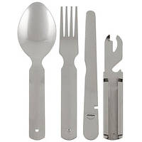 Столовый набор MFH Bundeswehr Cutlery Set Серебристый