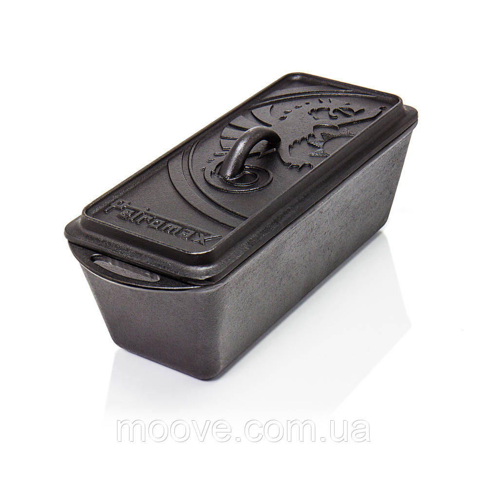 Petromax Жарівня чавунна Petromax Loaf Pan with Lid 2,4 л