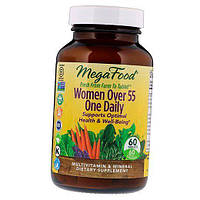 Витамины для женщин после 55 лет Mega Food Women Over 55 One Daily 60 таб (36343019)