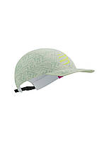 Кепка с изогнутым козырьком Compressport 5 Panel Light Cap, Sugar/Ice Print