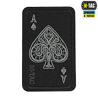 M-Tac нашивка Ace of Spades (вышивка) Black