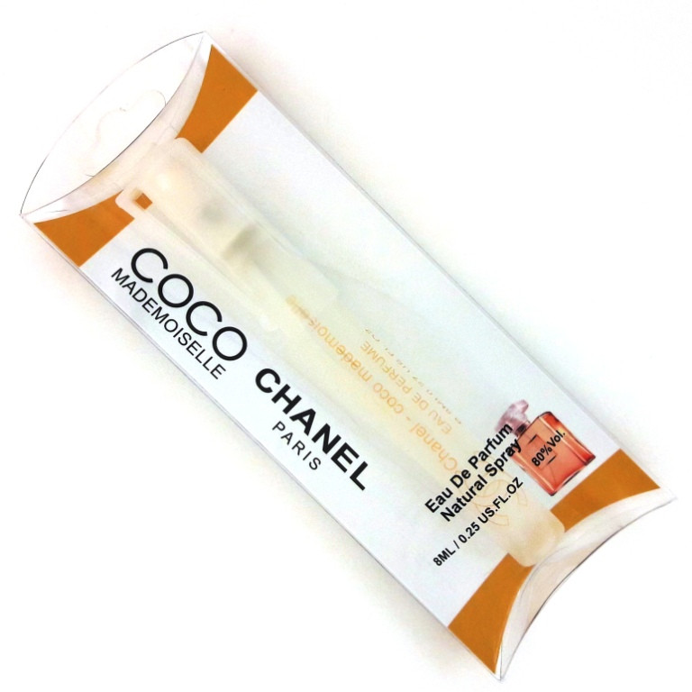 Міні-парфуми в ручці Chanel Coco Mademoiselle (Коко Шанель Мадмуазель), 8 мл (репліка)