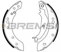 Колодки задние тормозные Mitsubishi Colt VI 04-12/, Bremsi (GF0832)