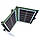 Сонячна панель трансформер CcLamp CL-670 7 Вт заряджання від сонця Solar Panel Зелена, фото 2